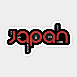 Japan art Sticker